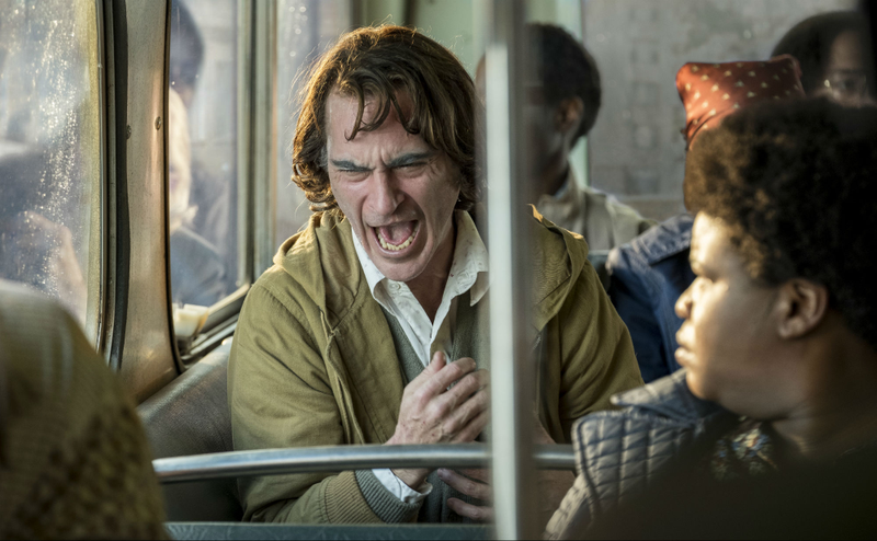 The confused laugh in Joker is chilling.